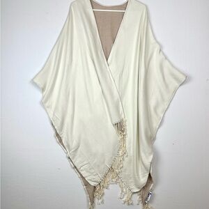 Tommy Bahama Wrap Shawl Scarf Travel Office Soft Cozy